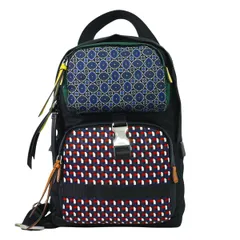 本物 プラダ PRADA テスート ボディバッグ ショルダーバッグ ナイロン ブラック ブルー レッド 2VZ013 Tessuto バッグ 中古  