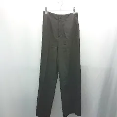 ◇ SENSE OF PLACE センスオブプレイス ウエストゴム センタープレス ストレートパンツ サイズM ブラック メンズ E  【1307260053876】