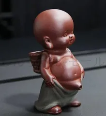 中国焼物　人形 陶器人形（中国広東省石湾の特産工芸美術品）｜札幌インターネット画廊