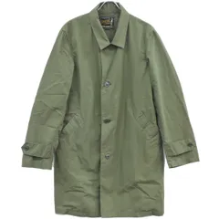 本物 ヒステリックグラマー HYSTERIC GLAMOUR 内側EXITプリント ミリタリーコート アウター L コットン ナイロン カーキ メンズ 衣類 洋服 中古  のサムネイル