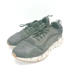 ◇ Reebok リーボック スポーティー 軽い素材 無地 ランニングシューズ サイズ26.5 ブラック メンズ E  【1307260070170】