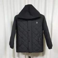 24年 ネパ キッズ キルティング フードダウン 160