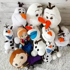アナと雪の女王 オラフ ぬいぐるみ ディズニー アナ雪 大量まとめ売り  Disney 10点セット 10