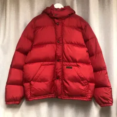 POLO RALPH LAUREN ポロラルフローレン レッド ダックダウン フーディー ダウン L