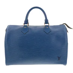 LOUIS VUITTON ルイ・ヴィトン エピ スピーディ 30 ボストンバッグ M43005 エピレザー トレドブルー  レディース ハンドバッグ 【中古】