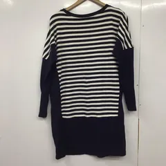 LACOSTE ラコステ ワンピース ロングスカート 長袖ロングワンピース ボーダーニットワンピース