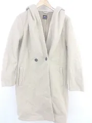 ■ ZARA ザラ ダブルボタン シンプル 大人女子 長袖 コート サイズEUR M USA M MEX 28 グレージュ レディース P  【1308010009099】