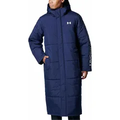 UNDER ARMOUR(アンダーアーマー) UAロゴ ロングコート マルチスポーツ コート (1388242-410)、(410)MidnightNavy