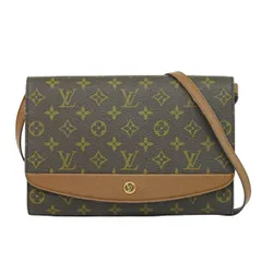 本物 ルイヴィトン LOUIS VUITTON LV ボルドー モノグラム 2WAY ショルダーバッグ クラッチバッグ ブラウン M51797 ビトン バッグ 中古・