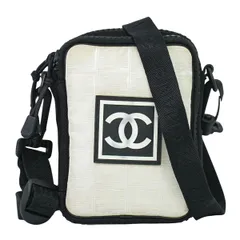 本物 シャネル CHANEL ココマーク スポーツライン ショルダーバッグ