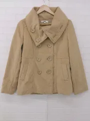 ◇ OZOC オゾック 大人女子 オシャレ 長袖 P コート サイズ38 ベージュ レディース P  【1308040009083】