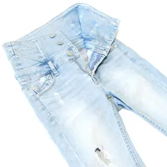 EMODAエモダ▼ハイウエストストレッチスキニーデニム▼サイズ0▼ウエスト約60cm