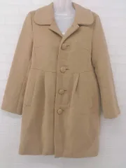 ◇ ROPE PICNIC ロペピクニック 大人女子 綺麗め 長袖 コート サイズ38 キャメル レディース P  【1308040009304】