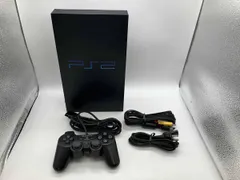 ジャンク  通電確認のみ 現状品 PS2 本体・ケーブル・コントローラーまとめ売りセット SCPH-18000 SONY