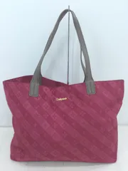 ◇ ◎ Daily russet デイリー ラシット 総柄 大人女子 トート ハンド バッグ ワイン系 レディース P  【1308040015299】