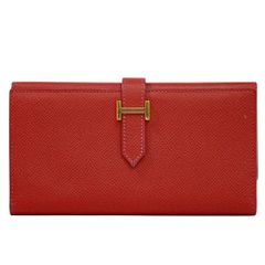 国内正規品】エルメス♦︎ベアンスフレ♦︎レッド♦︎男女兼用 