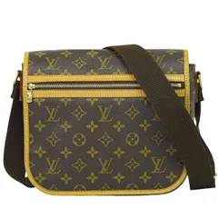 本物 ルイヴィトン LOUIS VUITTON LV メッセンジャー ボスフォール PM モノグラム ショルダーバッグ ポシェット ブラウン M40106 ビトン バッグ 中古 