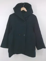 ■ green label relaxing UNITED ARROWS ウール混 秋冬 通勤 通学 長袖 コート サイズ36 ネイビー レディース P  【1308040015565】