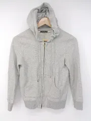 ◇ DRESSLAVE ドレスレイブ コットン100% 部屋着 長袖 ジップアップ パーカー サイズ38 グレー レディース P  【1308040015350】のサムネイル