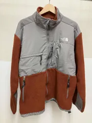 THE NORTH FACE Denali Jacket  ザ・ノース・フェイス デナリジャケット　メンズ　フリース　グレー オレンジ　XLサイズ