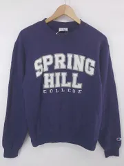 ◇ Champion チャンピオン 裏起毛 カジュアル 長袖 スウェット トレーナー サイズM パープル メンズ P  【1308040019204】