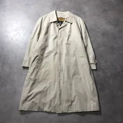 GQ4481◇Burberrys' : 80's-90's ステンカラーコート ◇◇着脱ライナー付ノバチェック柄 ヴィンテージ バーバリーズ