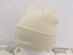 ◇ Champion チャンピオン シンプル 無地 ニット帽 ベージュ系 サイズ57～59cm レディース メンズ P  【1308090003437】