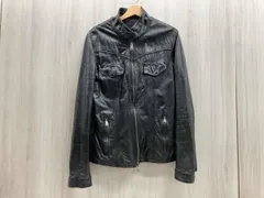 GIORGIO BRATO ジョルジオ ブラート シングルライダース 5223 BLK 表記サイズ50 ブラック 