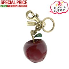 未使用級 COACH Apple Motif Glitter Keychain - メルカリ