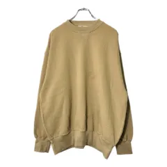 90年代 ORVIS オービス スウェット アウトドア 無地 ベージュ(メンズ XL)中古 古着 X0161