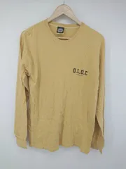 ◇ comfort colors コンフォートカラーズ プリント カジュアル 長袖 Tシャツ カットソー サイズM マスタード メンズ P 【1308090008548】