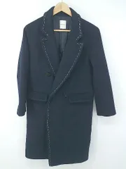 ■ REDYAZEL レディアゼル ステッチ 大人女子 長袖 チェスター コート サイズF ネイビー レディース P  【1308090009422】のサムネイル