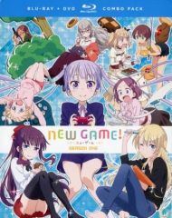 [중고] 수입 애니메이션 Blu-rayDisc NEW GAME! SEASON ONE BLU-RAY + DVD COMBO PACK [수입판]