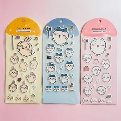ちいかわ マシュマロシール 正規品 韓国限定 3枚セット