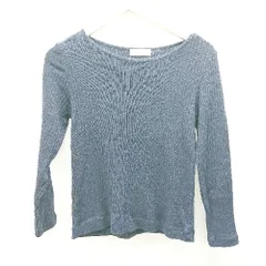 ◇ GREEN LABEL RELAXING ポートネック ラメ入り ストレッチあり 透け感なし 長袖 シャツ 表記なし グレー レディース E  【1308160010624】