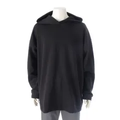ザロウ コットン ESSONI TOP オーバーサイズ パーカー トップス 386-K290 ブラック M【中古】