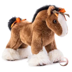 HERMES エルメス Hermy plush ぬいぐるみ 《エルミー》 PPM ぬいぐるみ 馬 ブラウン【中古】
