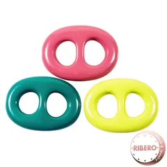 HERMES エルメス トリボー シェーヌダンクル スカーフリング 3本セット ピンク グリーン【中古】