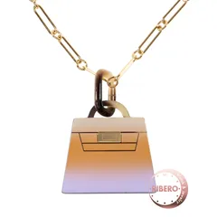 HERMES エルメス アミュレット ケリー フュージョンGM ネックレス