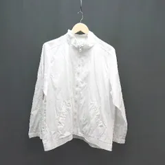 ◇ KORET FRANCISCA ジップアップ カジュアル シンプル 綿ポリエステル生地 長袖 ジャンパー サイズＬ ホワイト メンズ E  【1308160020012】