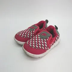 ◇ NIKE ナイキ 入れ口ゴム カジュアル 子供用 スリッポン サイズ15 レッド系 レディース （メンズ） E  【1308160020852】