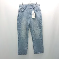 ◇ ◎ ●未使用● roial ロイアル ジップフライ カジュアル シンプル パンツ サイズ30 インディゴブルー レディース E  【1308160020418】のサムネイル