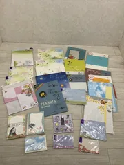 U3 レターセットまとめて スヌーピー Hallmark スージーズーなど カードセットなど 未使用品含む 現状品