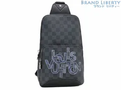 【激レア超美品】　ルイヴィトン　LOUIS VUITTON　ダミエ グラフィット LVロゴ　アヴェニュー スリングバッグ
ボディバッグ　バムバッグ　ベルトバッグ　ショルダーバッグ　ダミエ グラフィット　グリ　N40274