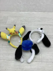 U4 ユニバカチューシャ 飾り スヌーピー ポケモン ３点まとめて ユニバーサルスタジオジャパン 現状品