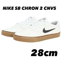 NIKE SB CHRON 2 CNVS ナイキ SB クロン 2 キャンバス WHITE/BLACK-WHITE DM3494-101 28cm