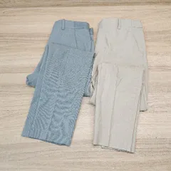 ◇ 《 UNIQLO ユニクロ まとめ売り2点セット サイズS 無地 シンプル 大人 パンツ レディース 》 E  【1308160030516】