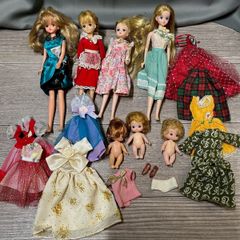 リカちゃん人形 5体 まとめ売り 昭和レトロ 80年代 【匿名配送