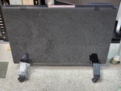 ニトリ ガラスパネルヒーター HCC10 リモコン有 温度調節 静音 暖房器具 【I601122】