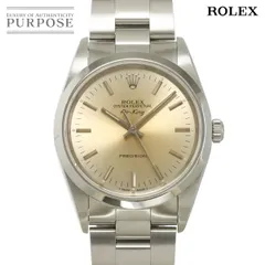 ロレックス ROLEX エアキング 14000 N番 メンズ 腕時計 シルバー オートマ 自動巻き ウォッチ AirKing 90307628
